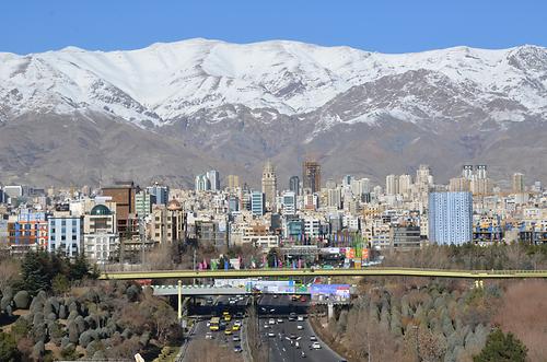 Blick auf Tehran