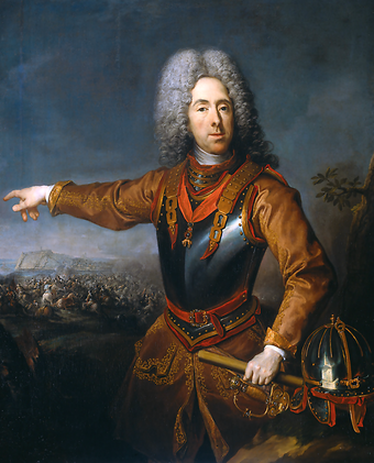Prinz Eugen von Savoyen stieg zu Österreichs erfolgreichstem Heerführer auf. Jacob van Schuppen, Öl auf Leinwand, 1718. Das Bild hängt als Dauerleihgabe des Rijksmuseum Amsterdam im Wiener Belvedere.