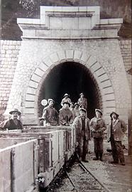 Bosruck-Tunnelbau