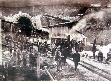 Bosruck-Tunnelbau