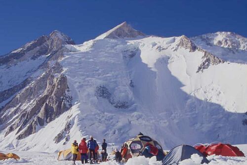 Gasherbrum II im Grenzgebiet Chinas und Pakistans.