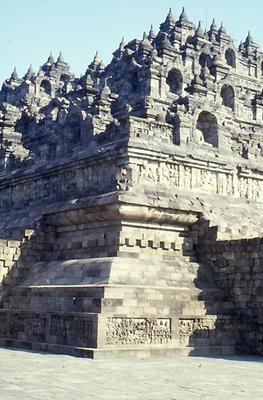 Borobudur terraces