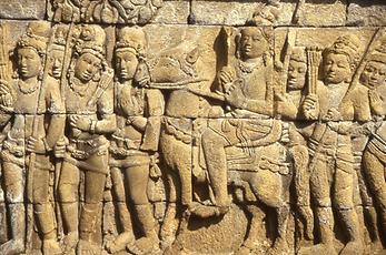 Collection of legends of Lalitavistara as relief