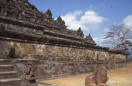 Borobudur terraces