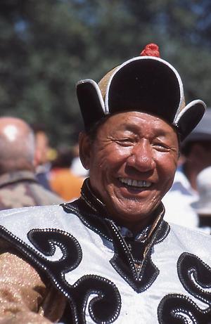 Mongolian face