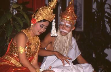 Darstellung des Ramayana als Tanzdrama