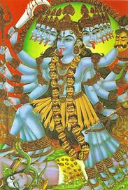 Depiction of Kali