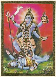 Depiction of Kali
