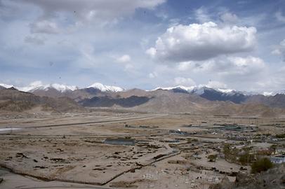 View from the monastery to the valley