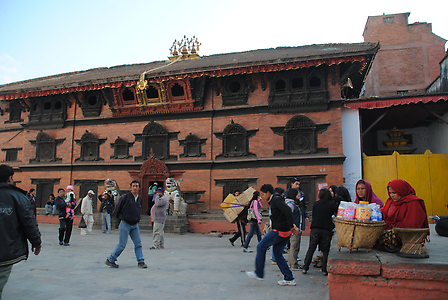 Das Haus der Kumari von Kathmandu