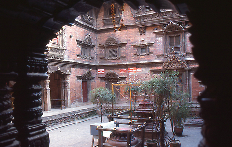 The house of the Kumari of Kathmandu