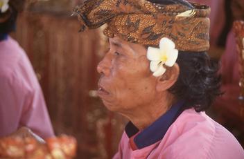 Musician of a Gamelan orchestra