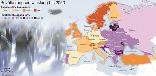 Bevölkerungsentwicklung bis 2050