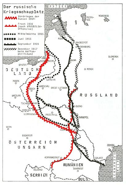 Erster Weltkrieg - Ostfront