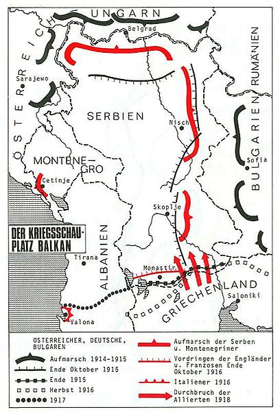 Die Südostfront im Ersten Weltkrieg