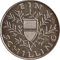 1 Schilling 1924 (Erste Republik)