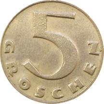 5 Groschen (Erste Republik)