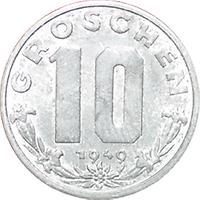 10 Groschen 1947 - 1959