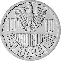 10 Groschen 1951 - 2001