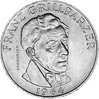 25 Schilling - Franz Grillparzer (1964)