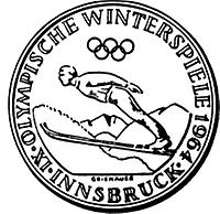 50 Schilling - IX. Olympische Winterspiele 1964 Innsbruck (1964)
