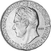 25 Schilling - 150 Jahre Technische Hochschule Wien (Johann Josef Prechtl)