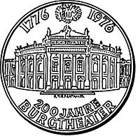 100 Schilling- 200 Jahre Burgtheater (1976)