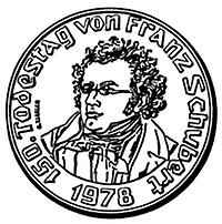 50 Schilling - 150. Todestag von Franz Schubert (1978)