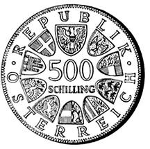 500 Schilling - 200 Jahre Toleranzpatent (1981)