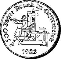 500 Schilling - 500 Jahre Druck in Österreich (1982)