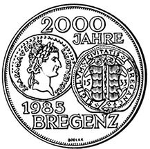 500 Schilling - 2000 Jahre Bregenz (1985)