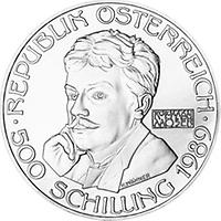 500 Schilling - Koloman Moser (1989)