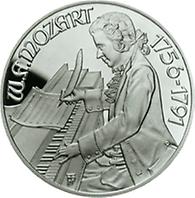 100 Schilling - Mozart - Wien (1991)