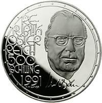 500 Schilling - Karl Böhm (1991)