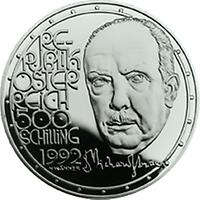 500 Schilling - Richard Strauß (1992)