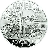 500 Schilling - Alpenregion (1993)