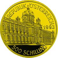 500 Schilling - Rudolf II. (1993)