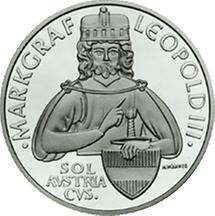 100 Schilling - Markgraf Leopold III (1996)