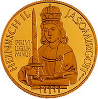 500 Schilling - Heinrich II. Jasomirgott (1996)