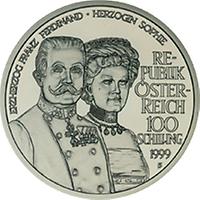 100 Schilling - Tronfolger Franz Ferdinand (1999)