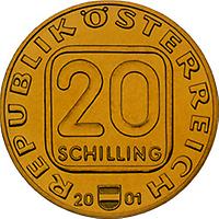 20 Schilling - Johann Nestroy (2001)