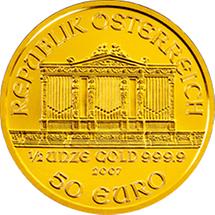 1/2 Unze Wiener Philharmoniker (EURO)