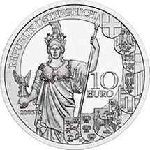 10 Euro - 60 Jahre Zweite Republik (2005)