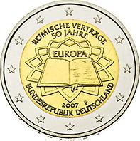 2 Euro - Deutschland 2007 'Verträge von Rom'