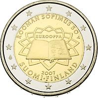 2 Euro - Finnland 2007 'Verträge von Rom'