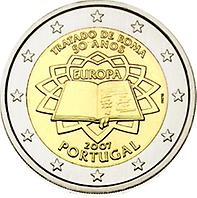 2 Euro - Portugal 2007 'Verträge von Rom'