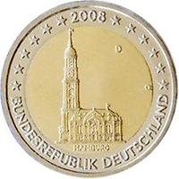 2 Euro - Deutschland 2008