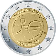 2 Euro - Italien 2009 '10 Jahre WWU'