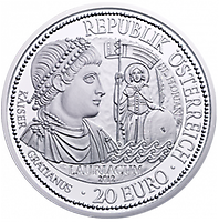 20 Euro - Silbermünze Lauriacum (2012)