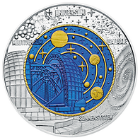 25 Euro - Silber-Niob-Münze Kosmologie (2015)